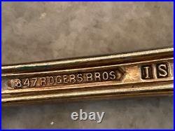 60 Rogers Marquise Silverplate Butter Spoons Long Forks Salad Forks Knives 60 Rogers Marquise Silverplate Butter Spoons Long Forks Salad Forks Knives