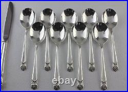 63 Pc Value $1135 ETERNALLY YOURS 1941 Silver Plate Set 1847 Rogers Bros w Chest