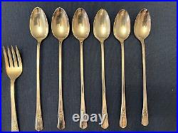 66 Piece Wm Rogers International Silverplate DESIRE Flatware Set