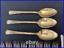 66 Piece Wm Rogers International Silverplate DESIRE Flatware Set