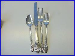 67 Piece FIRST LOVE 1847 Rogers Bros Silverplate Flatware Service for 12