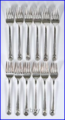 68 Piece Eternally Yours 1847 Rogers Bros Silverware Set with Wooden Chest 68 Piece Eternally Yours 1847 Rogers Bros Silverware Set with Wooden Chest
