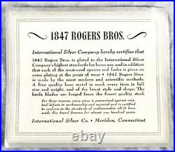 68 Piece Eternally Yours 1847 Rogers Bros Silverware Set with Wooden Chest 68 Piece Eternally Yours 1847 Rogers Bros Silverware Set with Wooden Chest