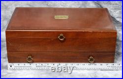 68 Piece Eternally Yours 1847 Rogers Bros Silverware Set with Wooden Chest 68 Piece Eternally Yours 1847 Rogers Bros Silverware Set with Wooden Chest