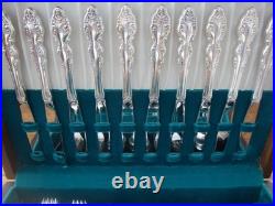 68 Piece Oneida 1881 Rogers Silverplate Silverware Baroque Rose