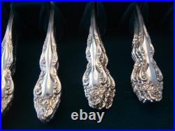 68 Piece Oneida 1881 Rogers Silverplate Silverware Baroque Rose