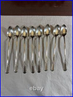 71 Piece Set WM Rogers IS TREASURE 1940 Silverplate Flatware with Box