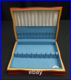 71pc 1847 Wm Rogers Cotillion silver-plated flatware set for 12 - #60