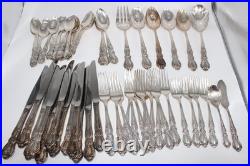 72 Pc Set 1847 Rogers Bros Heritage Silverplate Flatware