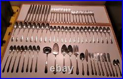 72 Pcs Set Simeon L George H Rogers Silver Plate Oneida Ltd Countess II