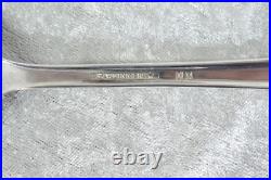72 Pieces 1939 Wm Rogers I. S. Silver Plate Flatware Starlight Claridge Pattern