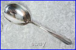 72 Pieces 1939 Wm Rogers I. S. Silver Plate Flatware Starlight Claridge Pattern