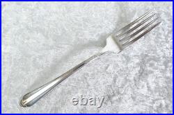 72 Pieces 1939 Wm Rogers I. S. Silver Plate Flatware Starlight Claridge Pattern