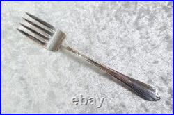 72 Pieces 1939 Wm Rogers I. S. Silver Plate Flatware Starlight Claridge Pattern