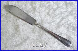 72 Pieces 1939 Wm Rogers I. S. Silver Plate Flatware Starlight Claridge Pattern