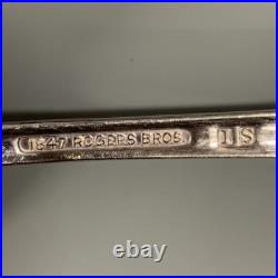 72pc 1847 Rogers Bros IS Daffodil Silverplate Service For 10 Flatware Set with Box