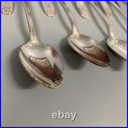 72pc 1847 Rogers Bros IS Daffodil Silverplate Service For 10 Flatware Set with Box