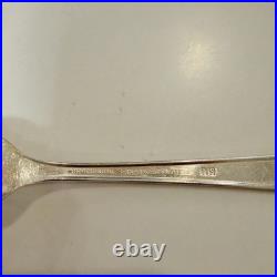 72pc International Silver Rogers Bros Silverplate 1950 Starlight Flatware Set 12