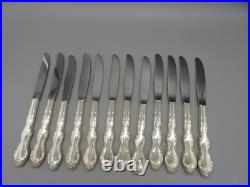73 Piece WM. ROGERS MFG CO. CAMELOT MELODY EXTRA SILVER PLATE FLATWARE 1966