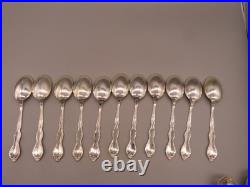 73 Piece WM. ROGERS MFG CO. CAMELOT MELODY EXTRA SILVER PLATE FLATWARE 1966