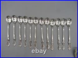 73 Piece WM. ROGERS MFG CO. CAMELOT MELODY EXTRA SILVER PLATE FLATWARE 1966