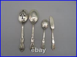 73 Piece WM. ROGERS MFG CO. CAMELOT MELODY EXTRA SILVER PLATE FLATWARE 1966