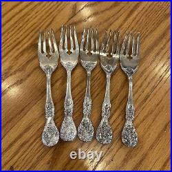76 P. C. Flatware SILVERPLATE F. B Roger's Utensils Spoons Forks Ladle Antique