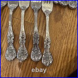 76 P. C. Flatware SILVERPLATE F. B Roger's Utensils Spoons Forks Ladle Antique
