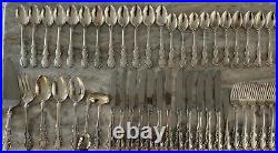 79pc Juliette Silverplate INTERNATIONAL SILVER 1847 Rogers Bros IS