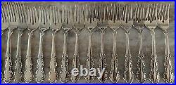 79pc Juliette Silverplate INTERNATIONAL SILVER 1847 Rogers Bros IS