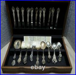 80 PC Rogers Bros SOUTHERN SPLENDOR Silverplate Flatware Set Service For 12