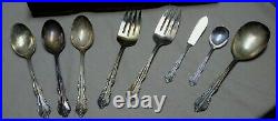80 PC Rogers Bros SOUTHERN SPLENDOR Silverplate Flatware Set Service For 12