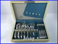 80 Pc Service for 12 FLAIR 1847 Rogers Bros Silverplated Flatware BLONDE BOX