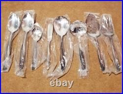 81 Pc Rogers & Bro International Silver Plate Exquisite Radiant Lady Flatware