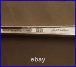 81 pc Rogers Brothers Silver Plate Adoration With K ENGRAVED