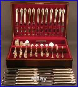 88pc International 1847 Rogers Bros Remembrance Silverplate Silver Plate Set
