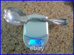 8 Matched William Rogers 1913 Large Soup Spoons 49.5+gr ea with T Silver Plate
