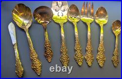 8 Pc. Serving Set Vintage 1847 Rogers Bros RENAISSANCE Silver plate Flatware