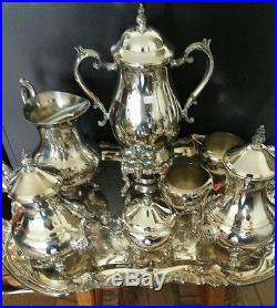 8 piece Silver Plated Tea/Coffee Serving Set