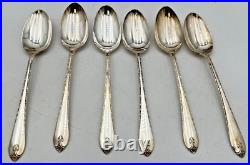 (90) Piece Wm Rogers & Son Is Exquisite Silverplate Flatware Set Service For 12