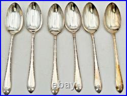 (90) Piece Wm Rogers & Son Is Exquisite Silverplate Flatware Set Service For 12