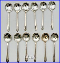 (90) Piece Wm Rogers & Son Is Exquisite Silverplate Flatware Set Service For 12