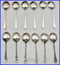 (90) Piece Wm Rogers & Son Is Exquisite Silverplate Flatware Set Service For 12