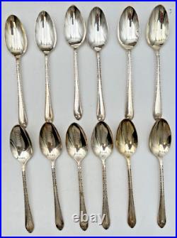 (90) Piece Wm Rogers & Son Is Exquisite Silverplate Flatware Set Service For 12