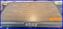 91 Pc 1847 Rogers Bros Silverplate Flatware Set Chest Vintage