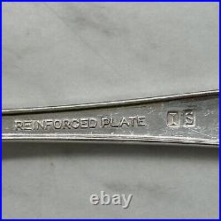 91 Pc 1952 Rogers & Bros Reinforced Plate IS Daybreak Elegant Lady Flatware