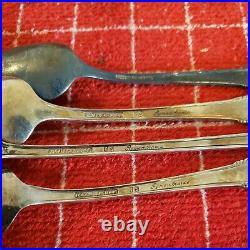 94 Pc Lot 1847 ROGERS BROS IS REMEMBRANCE SILVERPLATE FLATWARE SILVERWARE