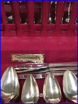 95 Assorted Pieces Silver Plate Flatware's, ONEIDA Community, W. M Rogers IS