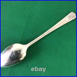 APRIL Rogers & Son International Silver 52Pcs Set for 8+ SILVERPLATE &freeCase