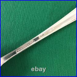 APRIL Rogers & Son International Silver 52Pcs Set for 8+ SILVERPLATE &freeCase